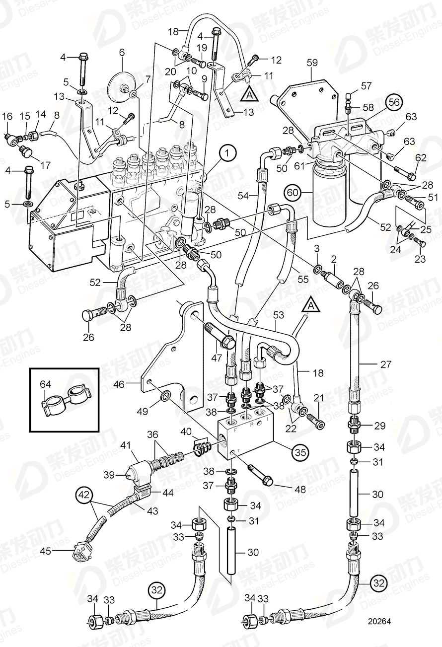 volvo penta Plug 968062 Drawing volvo penta Plug 968062 Drawing